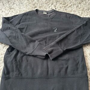 Uniqlo x KAWS x Peanuts Snoopy logo crewneck sweatshirt